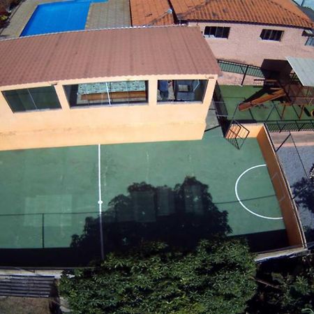 Chacara Bella Vida Com Piscina Churrasqueira Salao De Festas Fogao A Lenha Quadra Aracariguama Bagian luar foto