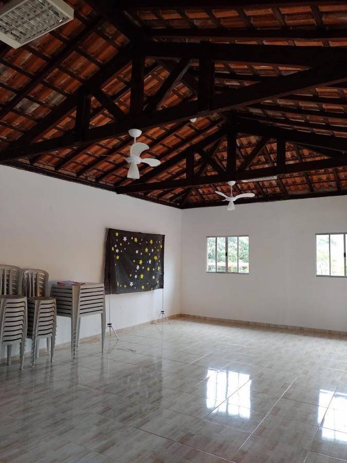 Chacara Bella Vida Com Piscina Churrasqueira Salao De Festas Fogao A Lenha Quadra Aracariguama Bagian luar foto