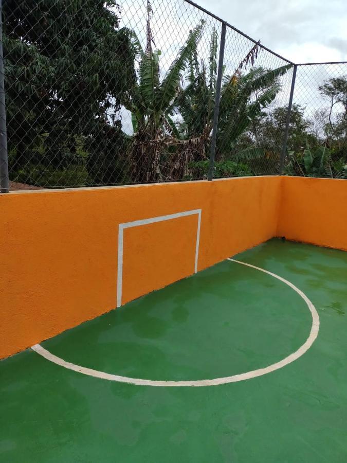 Chacara Bella Vida Com Piscina Churrasqueira Salao De Festas Fogao A Lenha Quadra Aracariguama Bagian luar foto