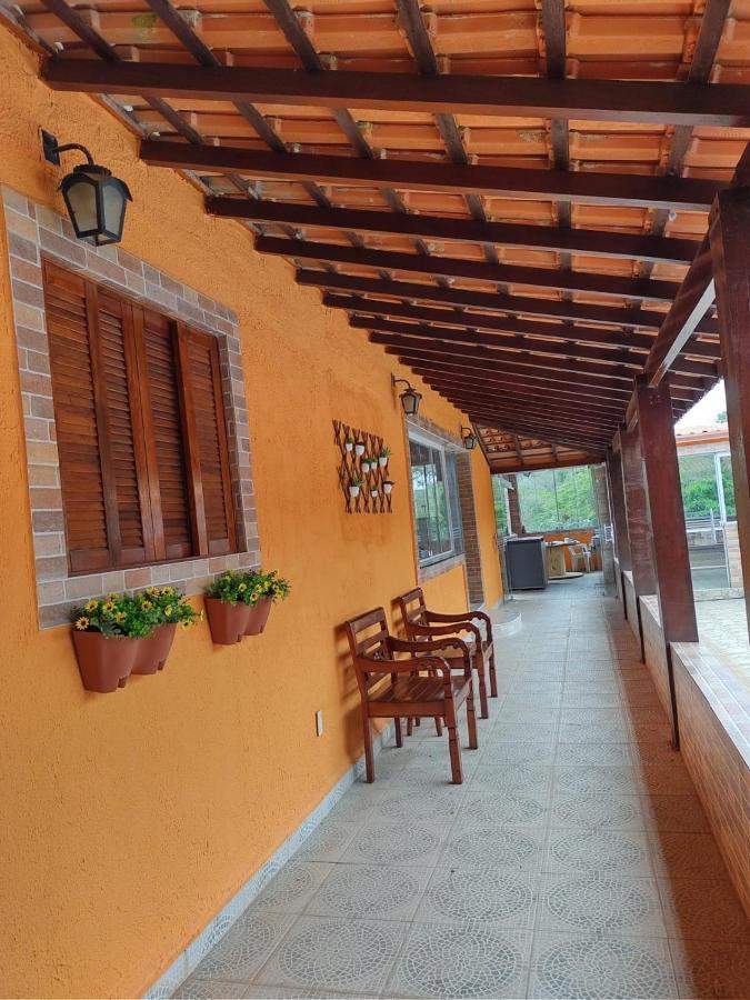 Chacara Bella Vida Com Piscina Churrasqueira Salao De Festas Fogao A Lenha Quadra Aracariguama Bagian luar foto