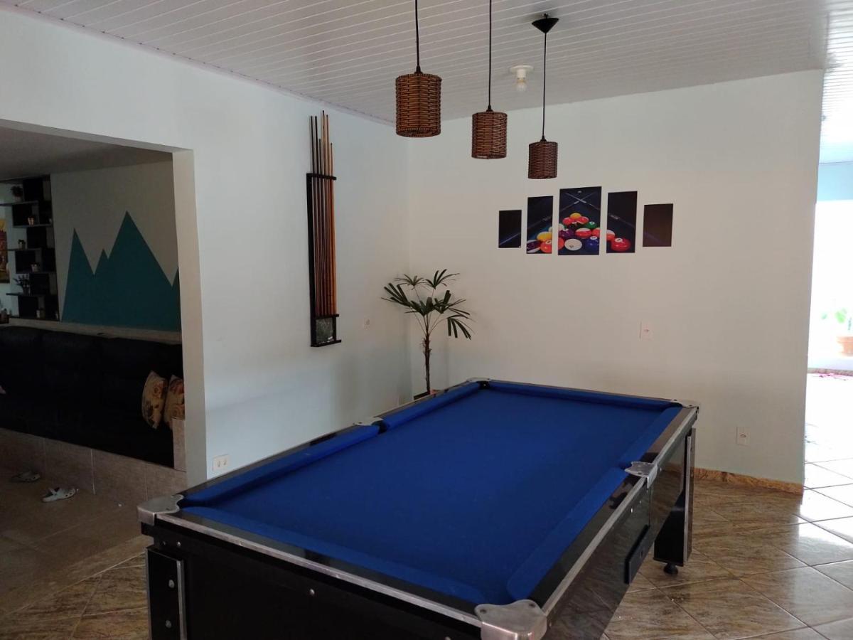 Chacara Bella Vida Com Piscina Churrasqueira Salao De Festas Fogao A Lenha Quadra Aracariguama Bagian luar foto