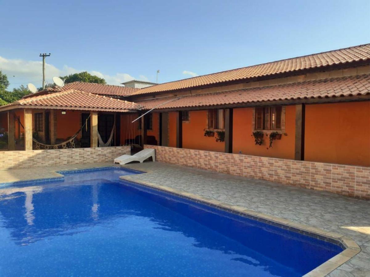 Chacara Bella Vida Com Piscina Churrasqueira Salao De Festas Fogao A Lenha Quadra Aracariguama Bagian luar foto