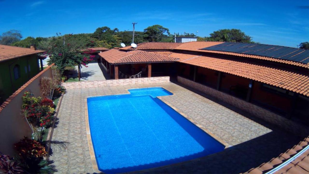 Chacara Bella Vida Com Piscina Churrasqueira Salao De Festas Fogao A Lenha Quadra Aracariguama Bagian luar foto