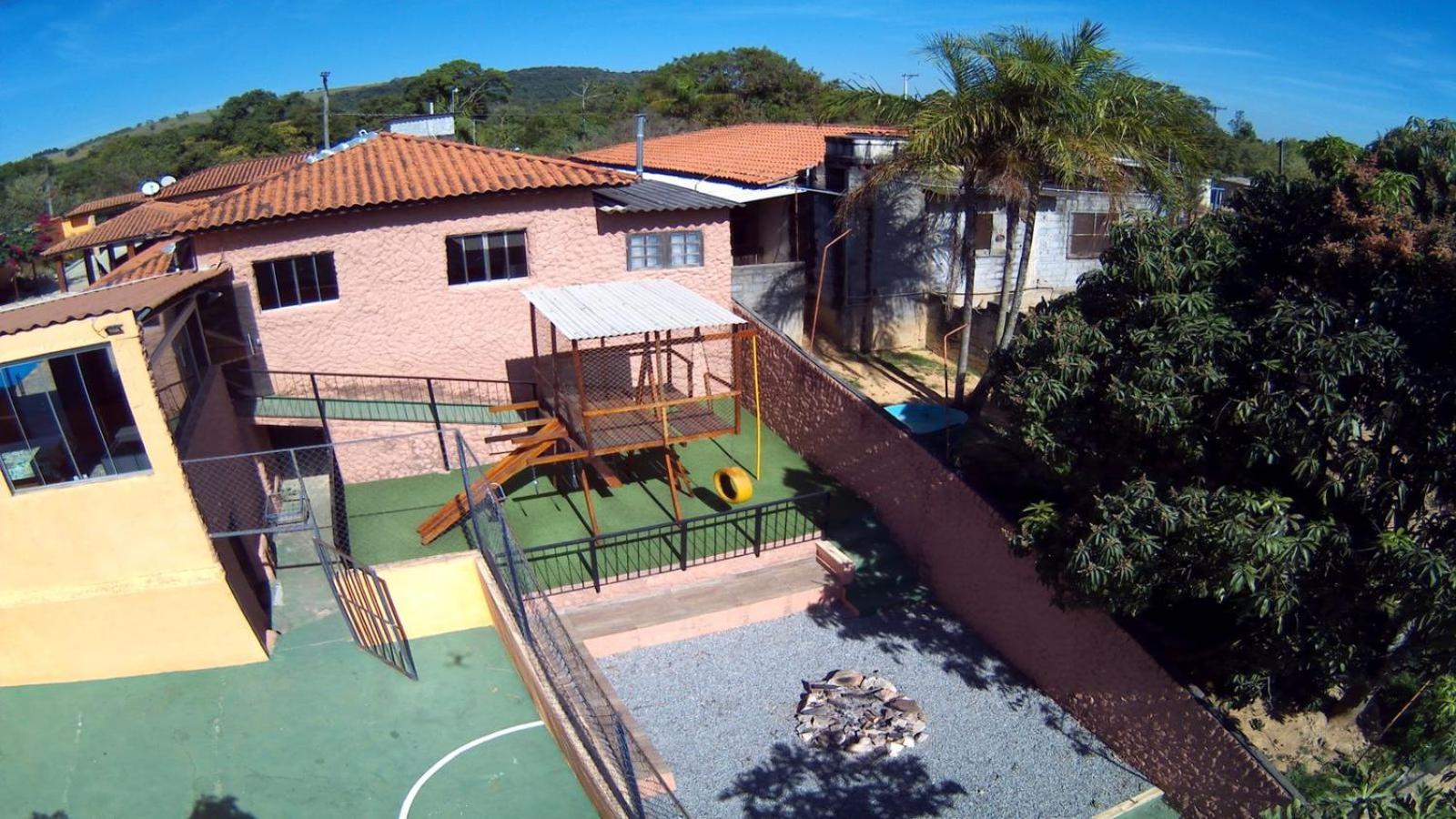 Chacara Bella Vida Com Piscina Churrasqueira Salao De Festas Fogao A Lenha Quadra Aracariguama Bagian luar foto